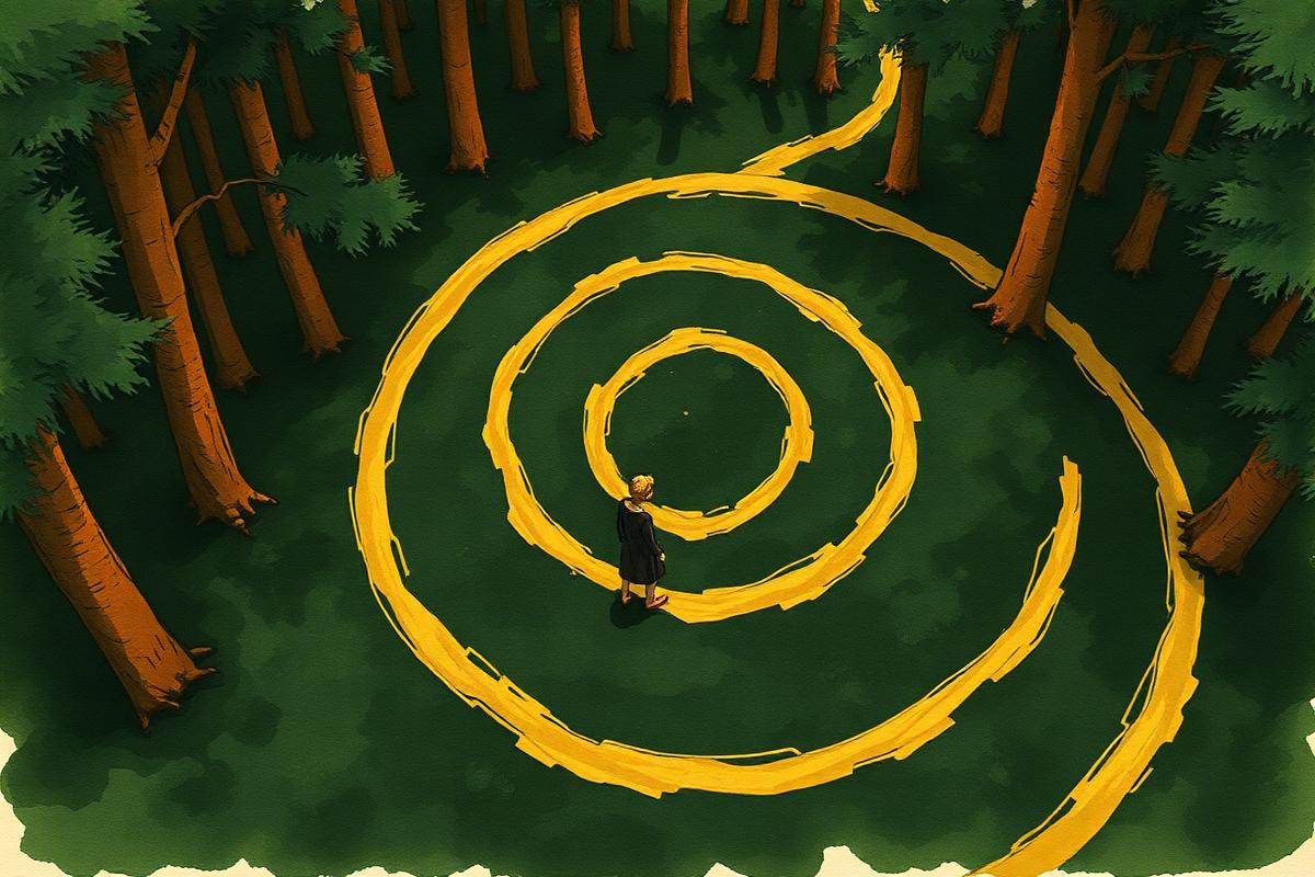 Illustration for The Missing-Piece and Endless-Search Game